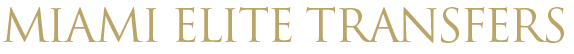 MIAMI ELITE TRANSFERS Logo
