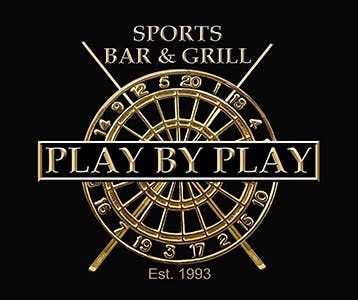 Play By Play Sports Bar and Grill Logo