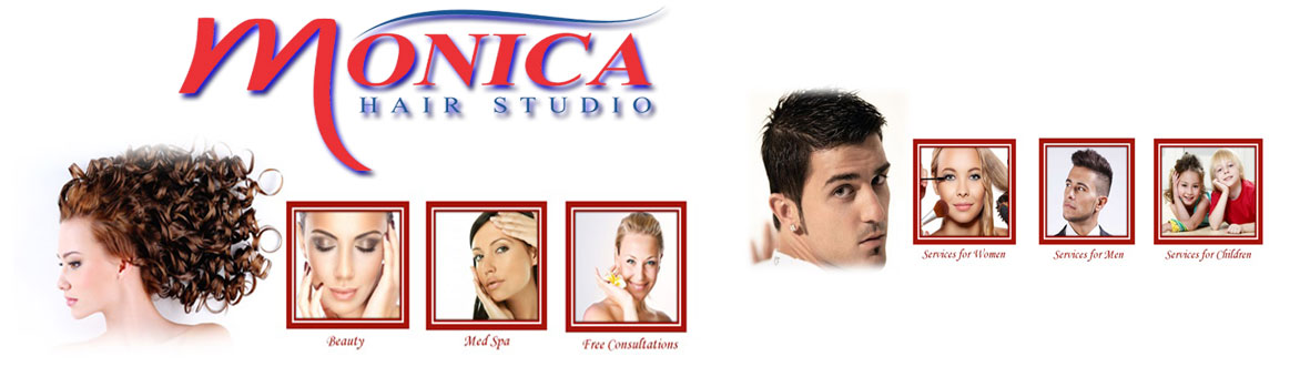 Monica Hair Studio Logo